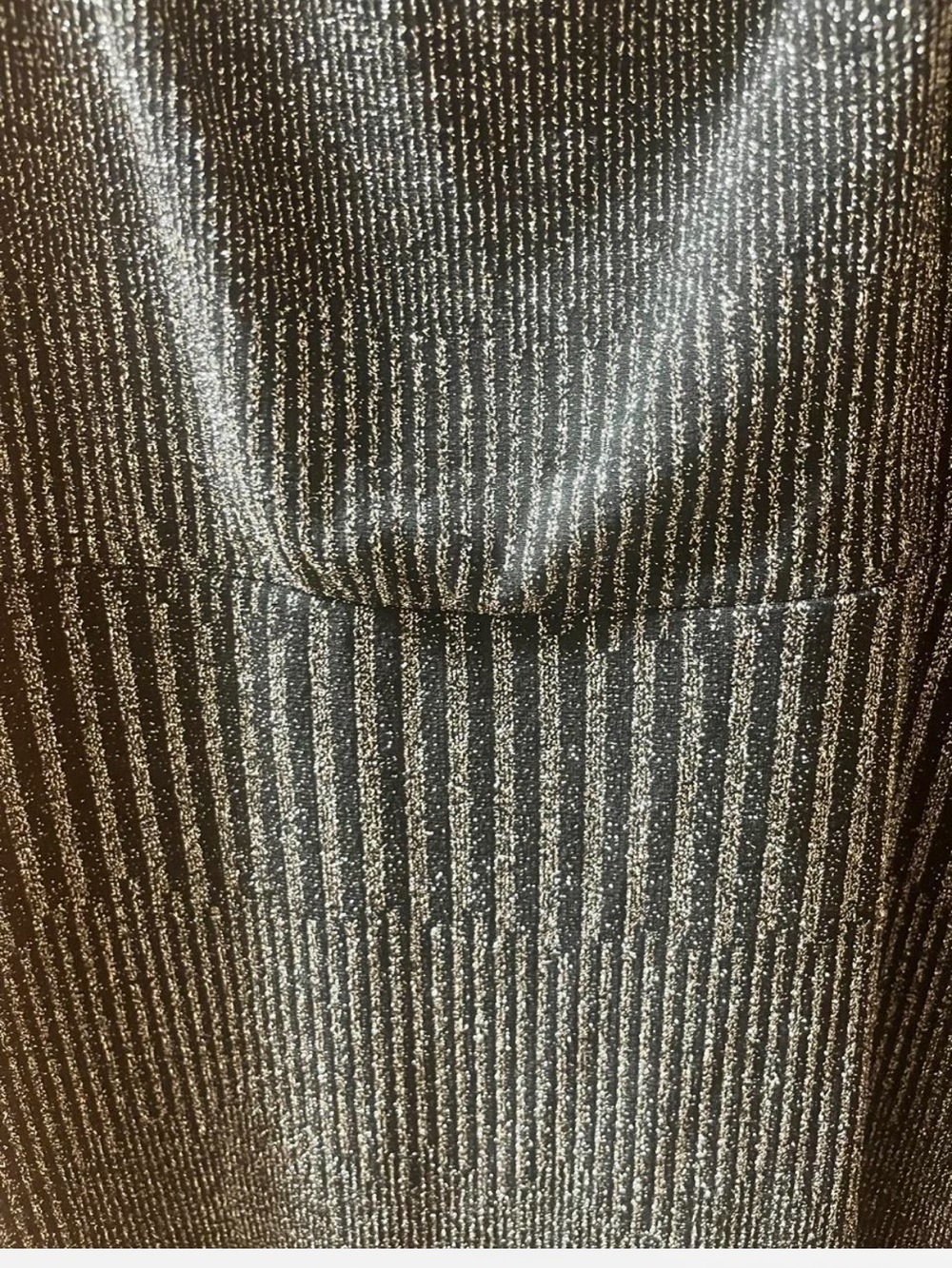 Altar'd State Metallic Glitter Knit Mini Dress NWOT L - Picture 2 of 5
